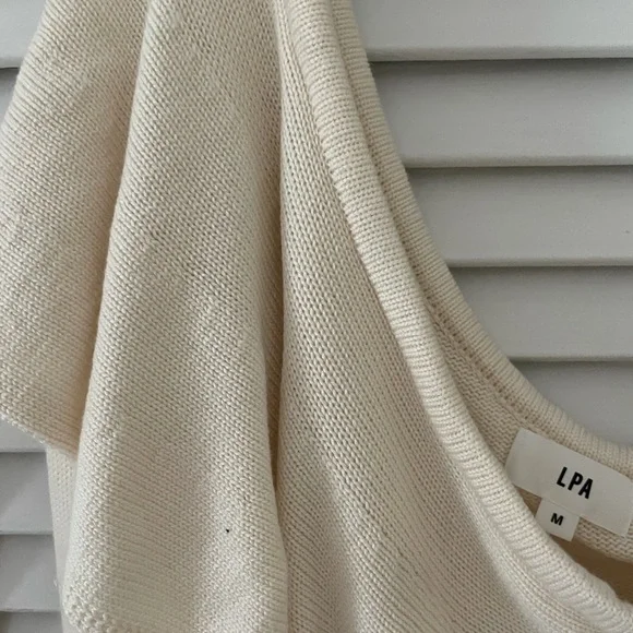 NWOT LPA one shoulder knit top - Picture 3 of 5